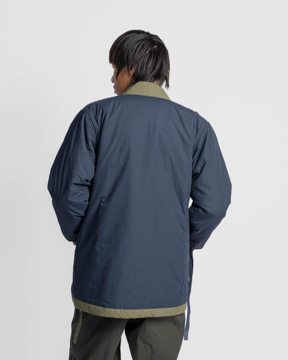 Universal Works REVERSIBLE KYOTO WORK JACKET | 31126-OLVNVY | AFEW